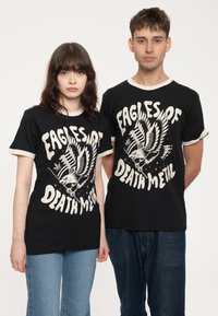 Paradiso Clothing EAGLES OF DEATH METAL EAGLE RINGER UNISEX - Print T-shirt - black
