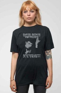 Paradiso Clothing DAVID BOWIE  - Print T-shirt - black