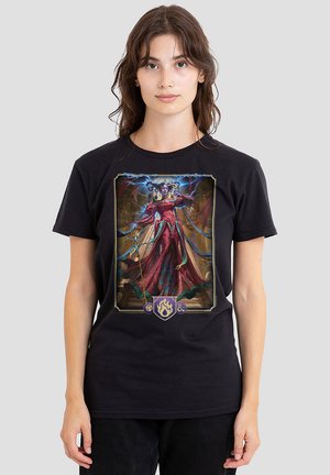 DUNGEONS DRAGONS - SORCERER KEY ART - T-Shirt print - black