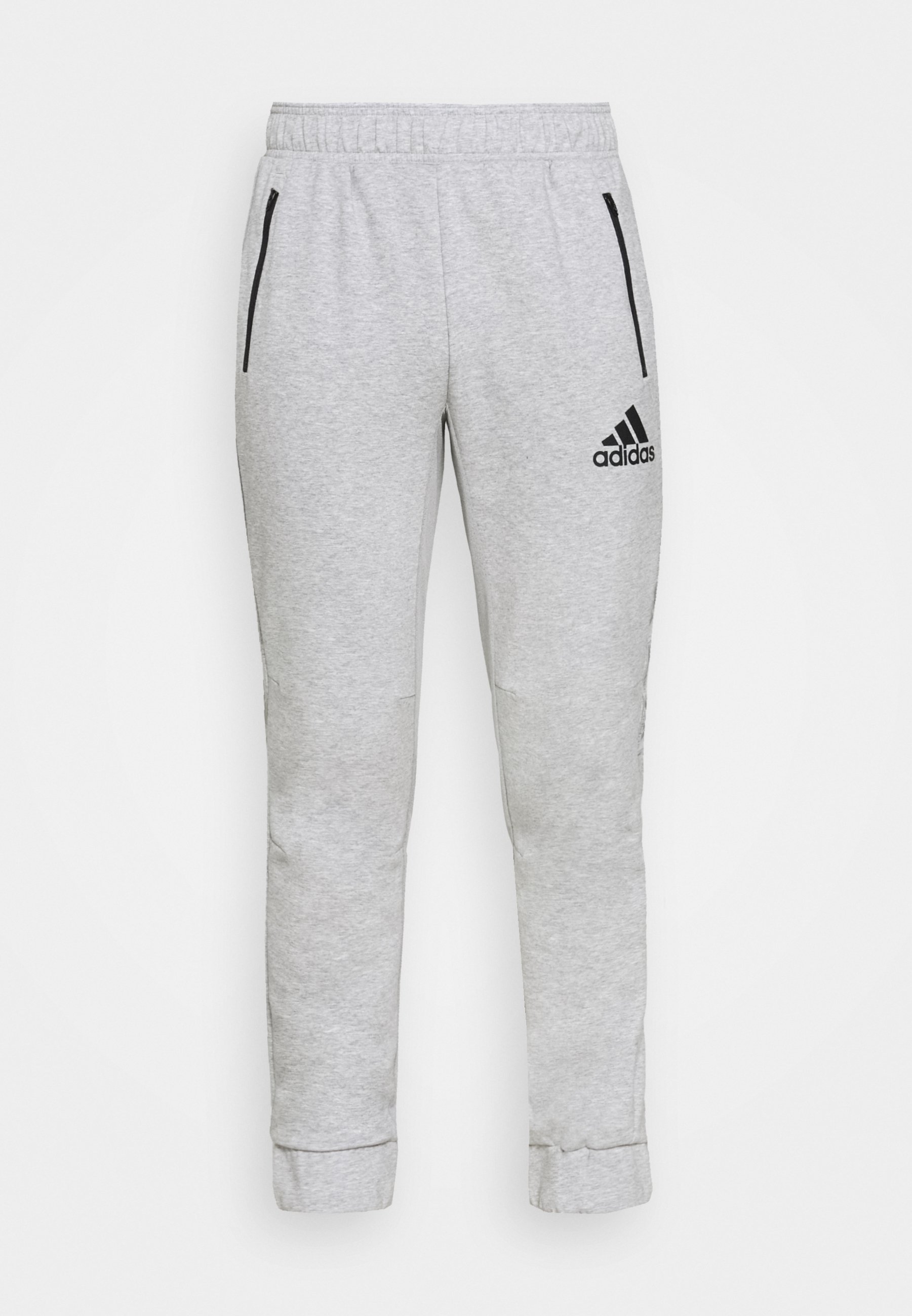 adidas Performance Pantaloni sportivi - medium grey heather/black/grigio -  Zalando.it