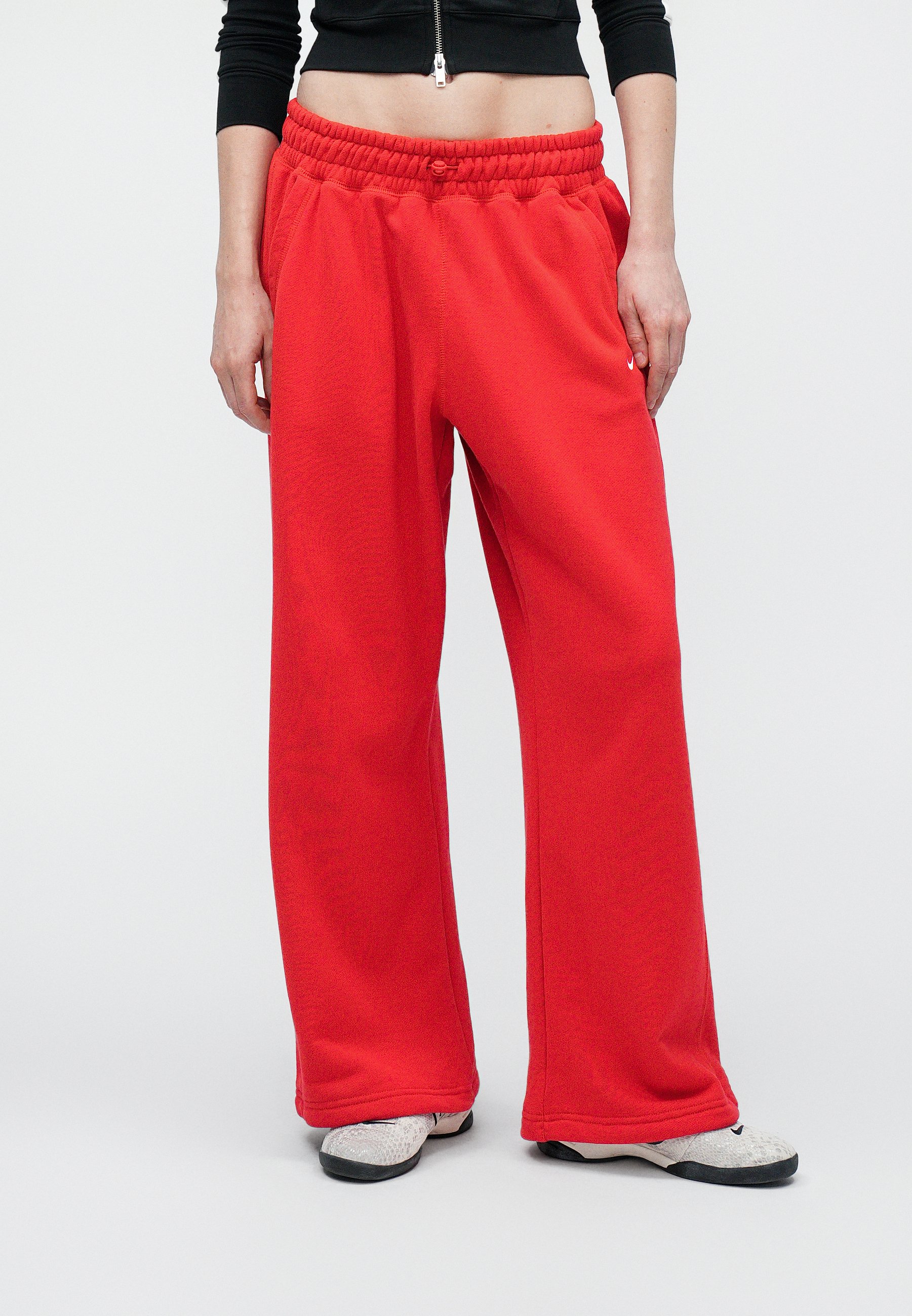 Nike Sportswear STREET PANT - Tracksuit bottoms - red - Zalando.co.uk