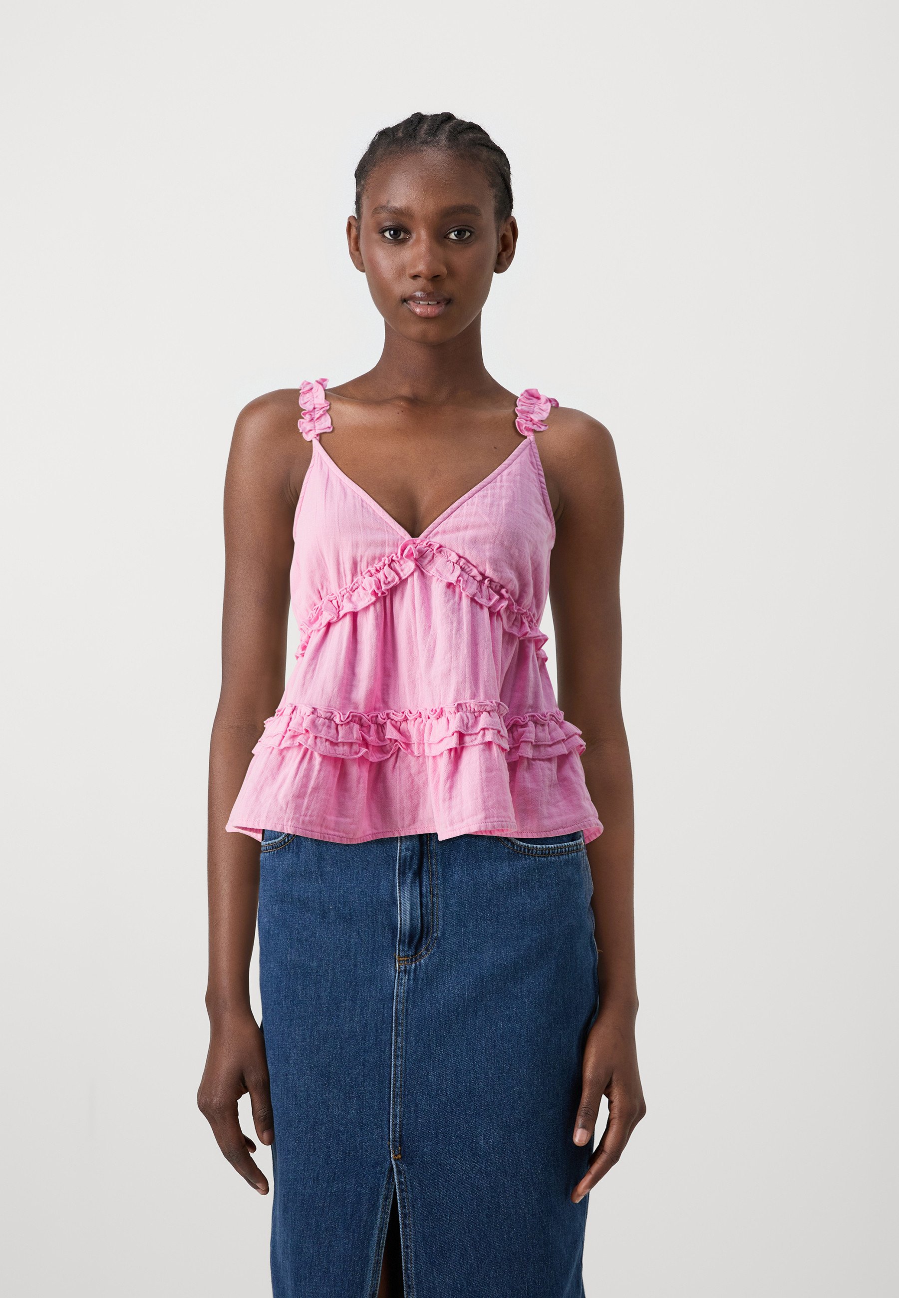 YAS YASANINO - Top - begonia pink/pink - Zalando