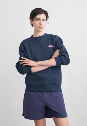BUDELLI - Sweatshirt - navy/pink