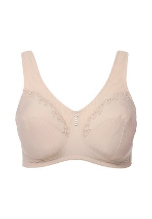 Ulla Popken, COMFORT KELLY ZONDER STRASHANGER - Bügel BH - nude
