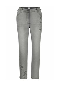 MIAMODA Jeans Tapered Fit - gray denim