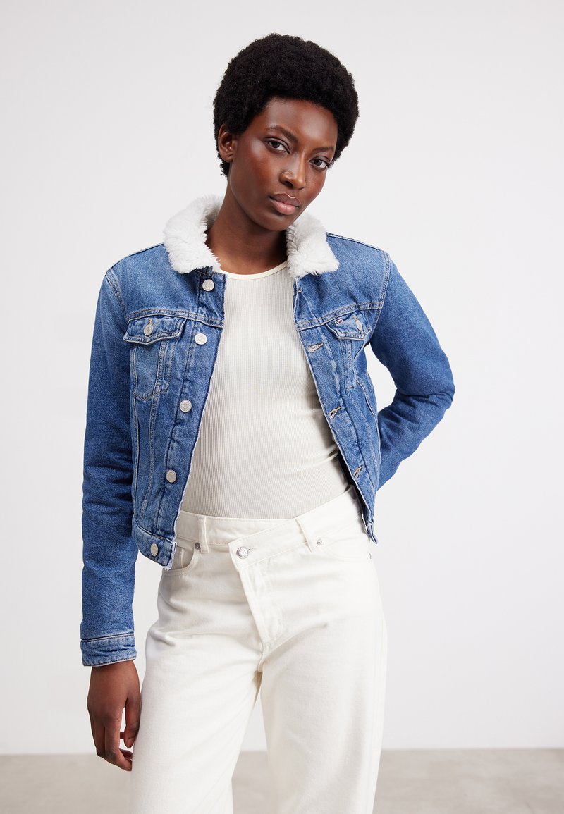 Izzie Slim Jacket 1ce Denim Color