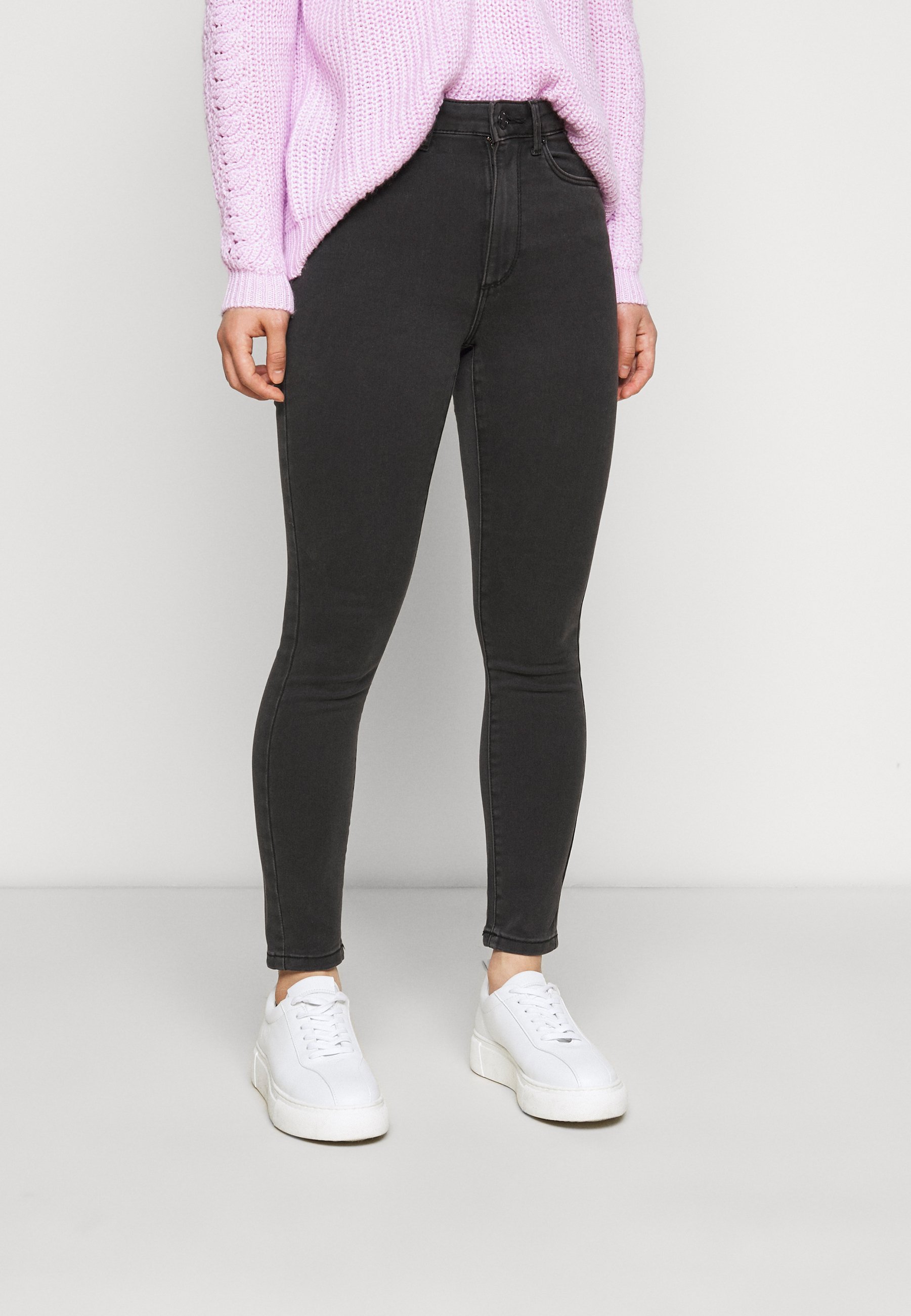 Vero Moda Petite VMSOPHIA - Jeans Skinny Fit - dark grey denim/dark grey -  Zalando.ie