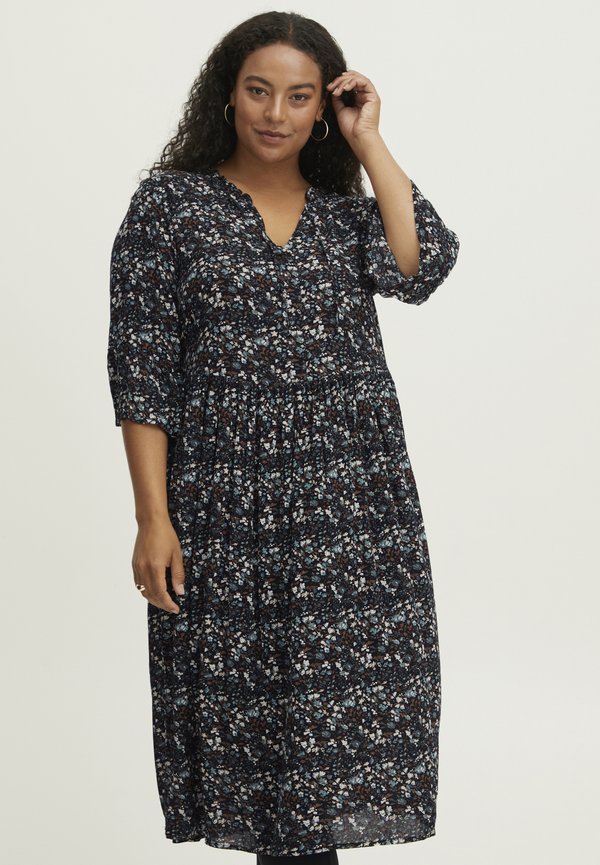 FPLIZA - Day dress - dark forest mix