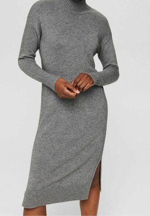 Gebreide jurk - grey