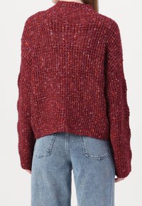 DKNY Strickpullover - dark red