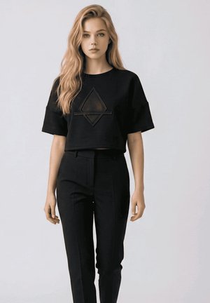 Outfitters Nation, Camiseta estampada - black