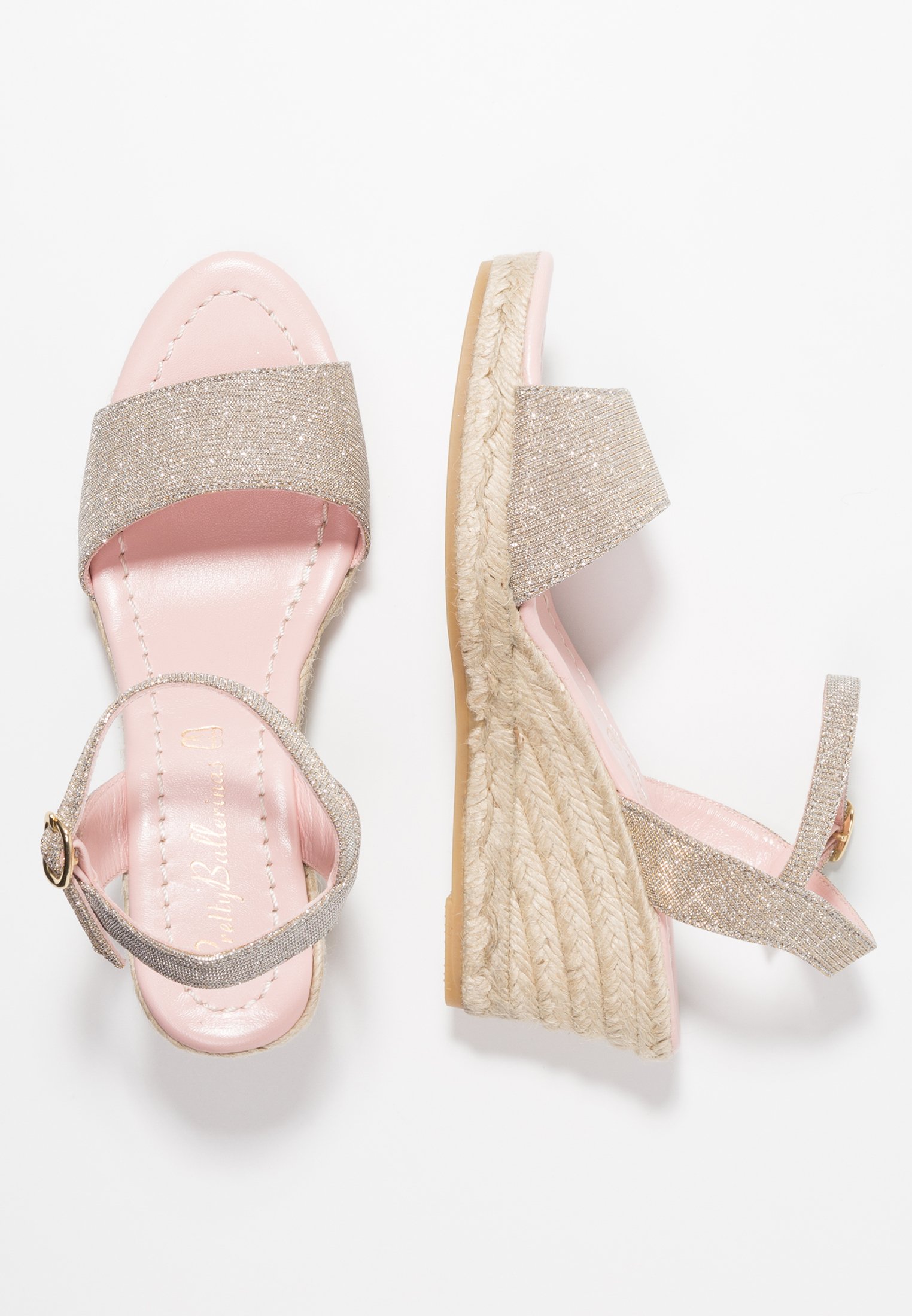Pretty Ballerinas Platåsandaler - galassia plata Pretty Ballerinas Platåsandaler - galassia plata