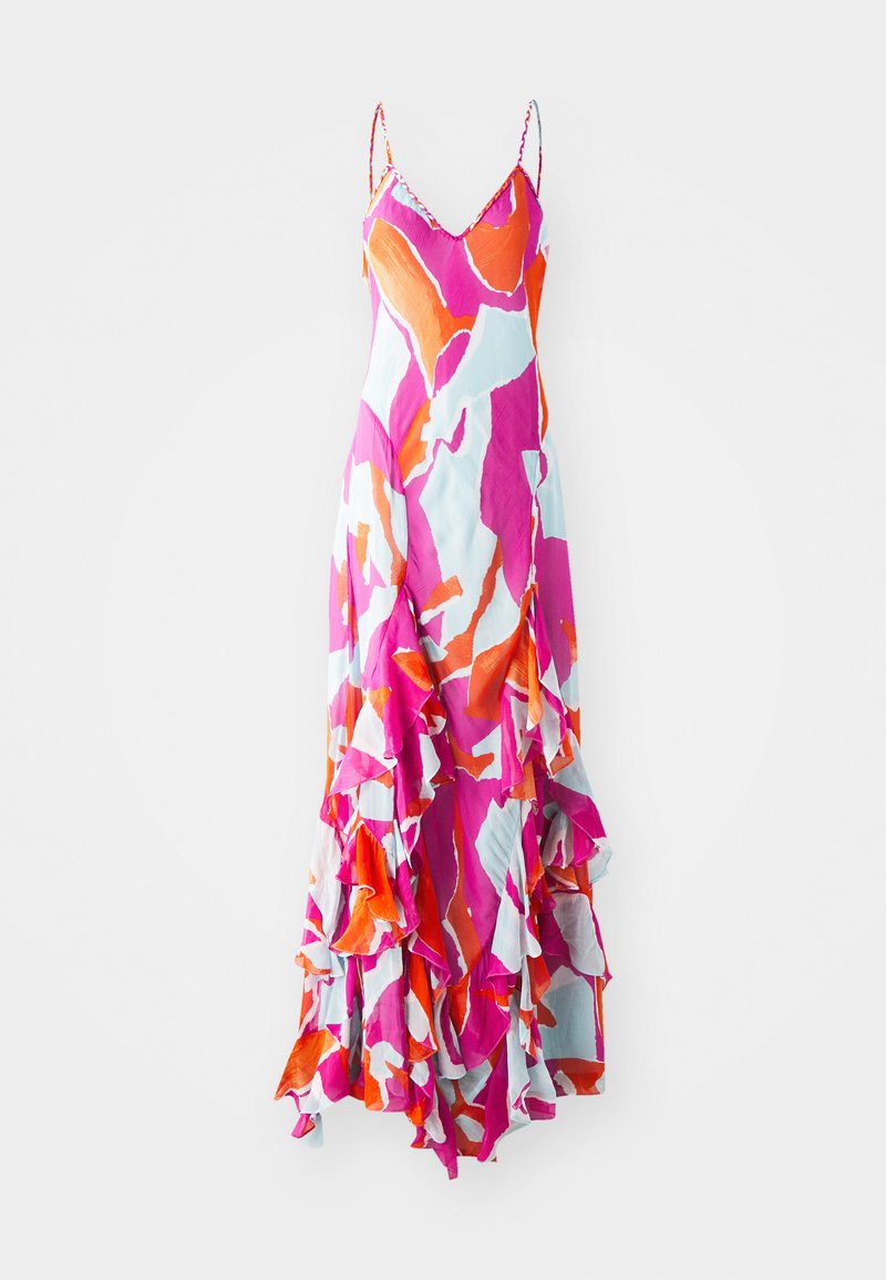 Diane von Furstenberg Maxi-jurk donkerroze