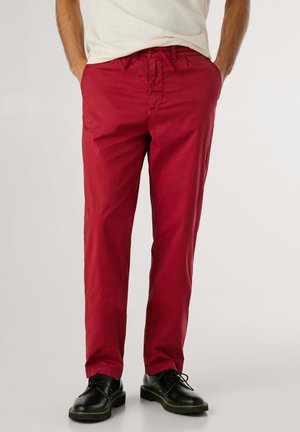 Pantalon classique - merlot red