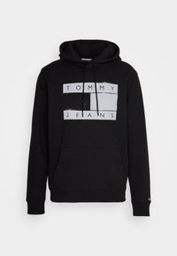 FLAG SPRAY HOODIE UNISEX - Sudadera - black