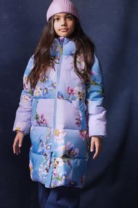 Molo HARPER - Ziemas mētelis - gradient flower