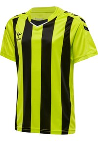 Hummel CORE  - T-shirt med print - lime popsicle black