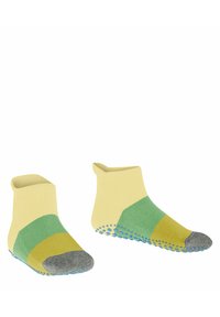 FALKE Colour Block - Chaussettes - hay