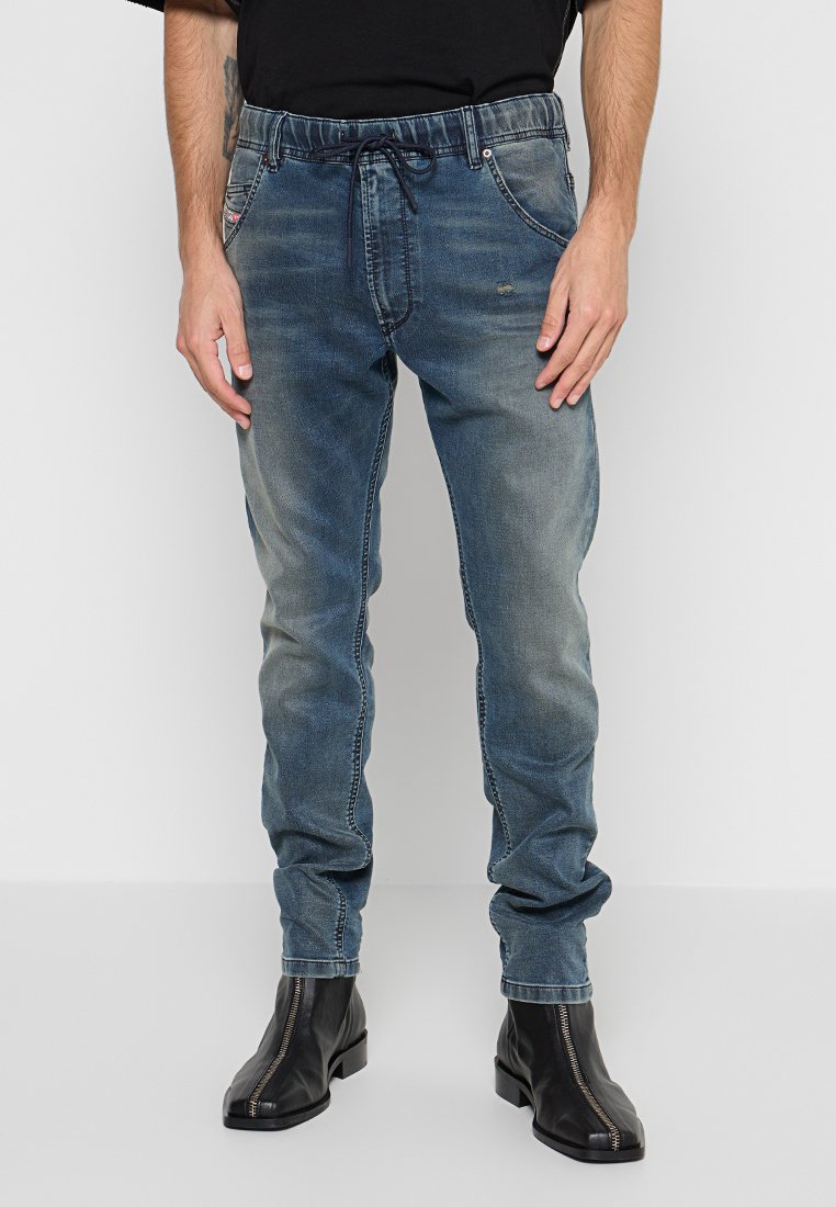Diesel Jeans Tapered Fit blauw denim/bluedenim