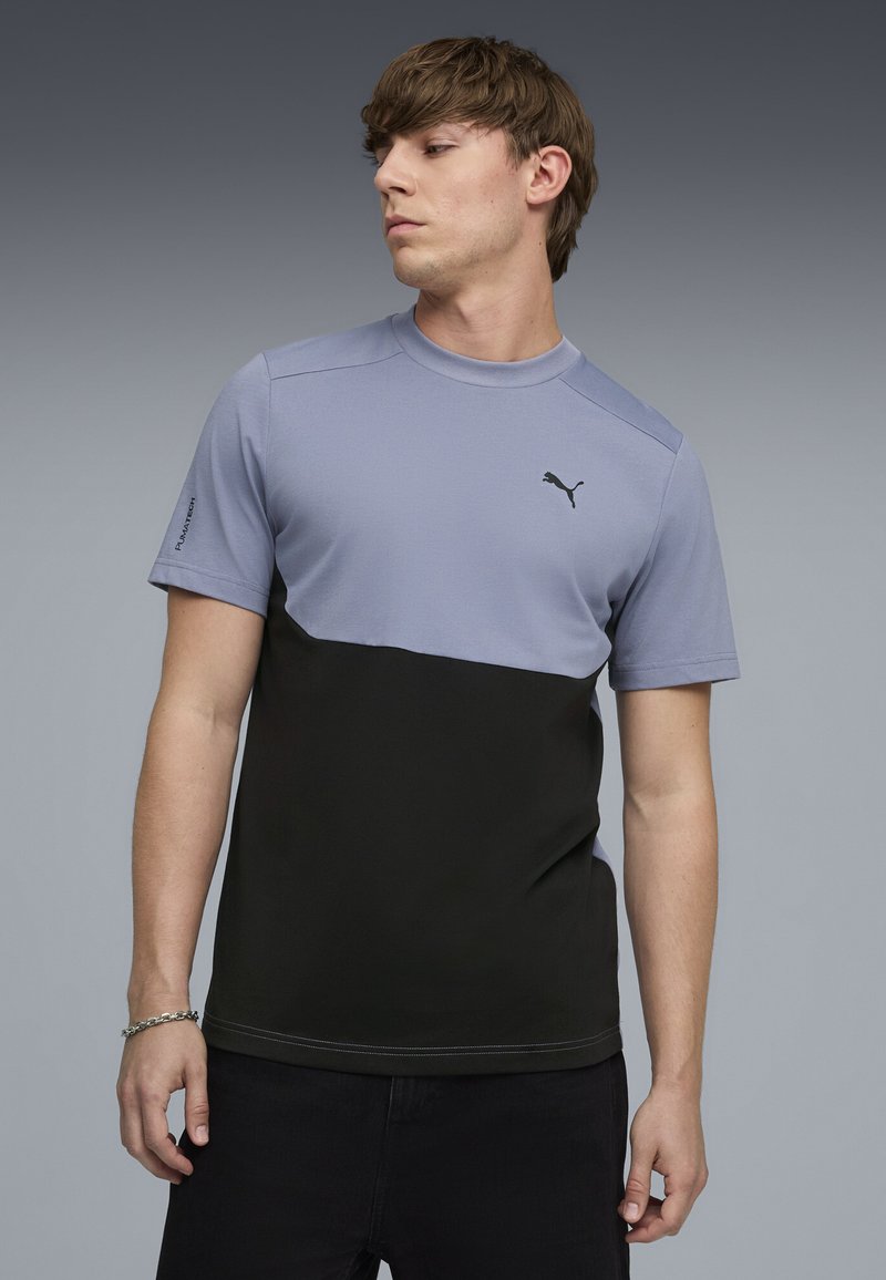Puma TEE - Triko s potiskem - gray sky