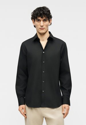 MENS TAILORED FIT SHIRT - Πουκάμισο - black