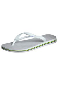 Havaianas HAVAIANAS FLIP FLOP BRASIL LOGO - Badesko - white