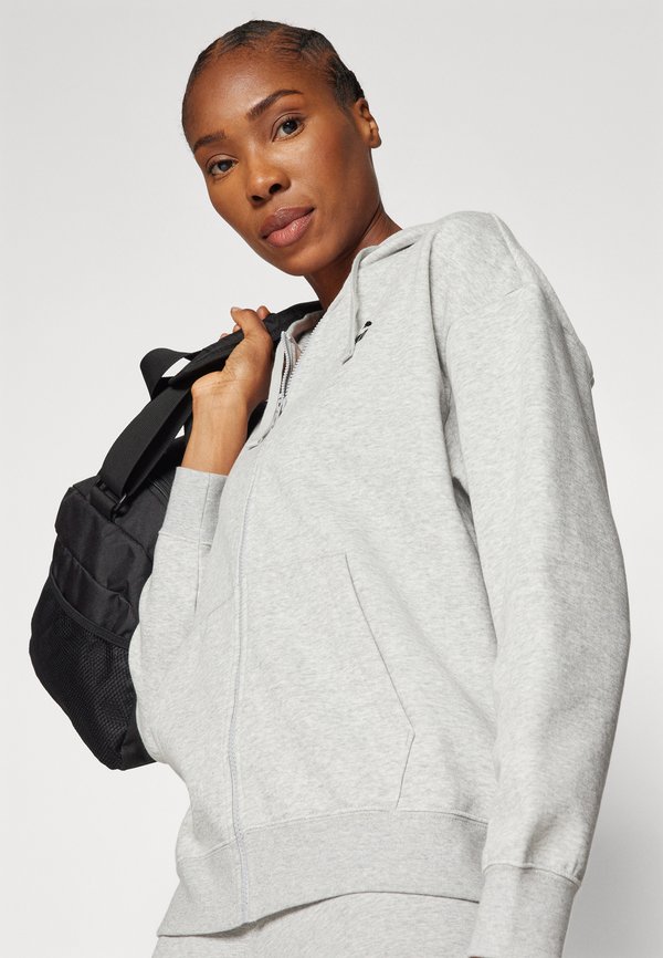 SMALL LOGO COMFORT FULL-ZIP HOODIE - Zip-up sweatshirt - light gray heather4