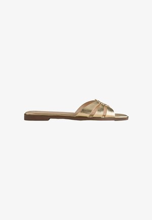 B by Ted Baker, Pantolette flach - gold