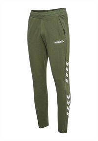 Hummel LEGACY TAPERED  - Jogginghose - deep lichen green