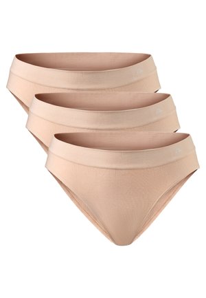 SEAMLESS 3 PACK - Braguitas - nude beige