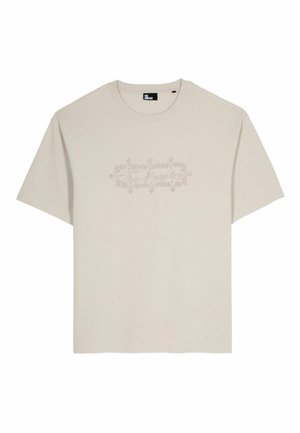The Kooples Camiseta estampada - beige grey