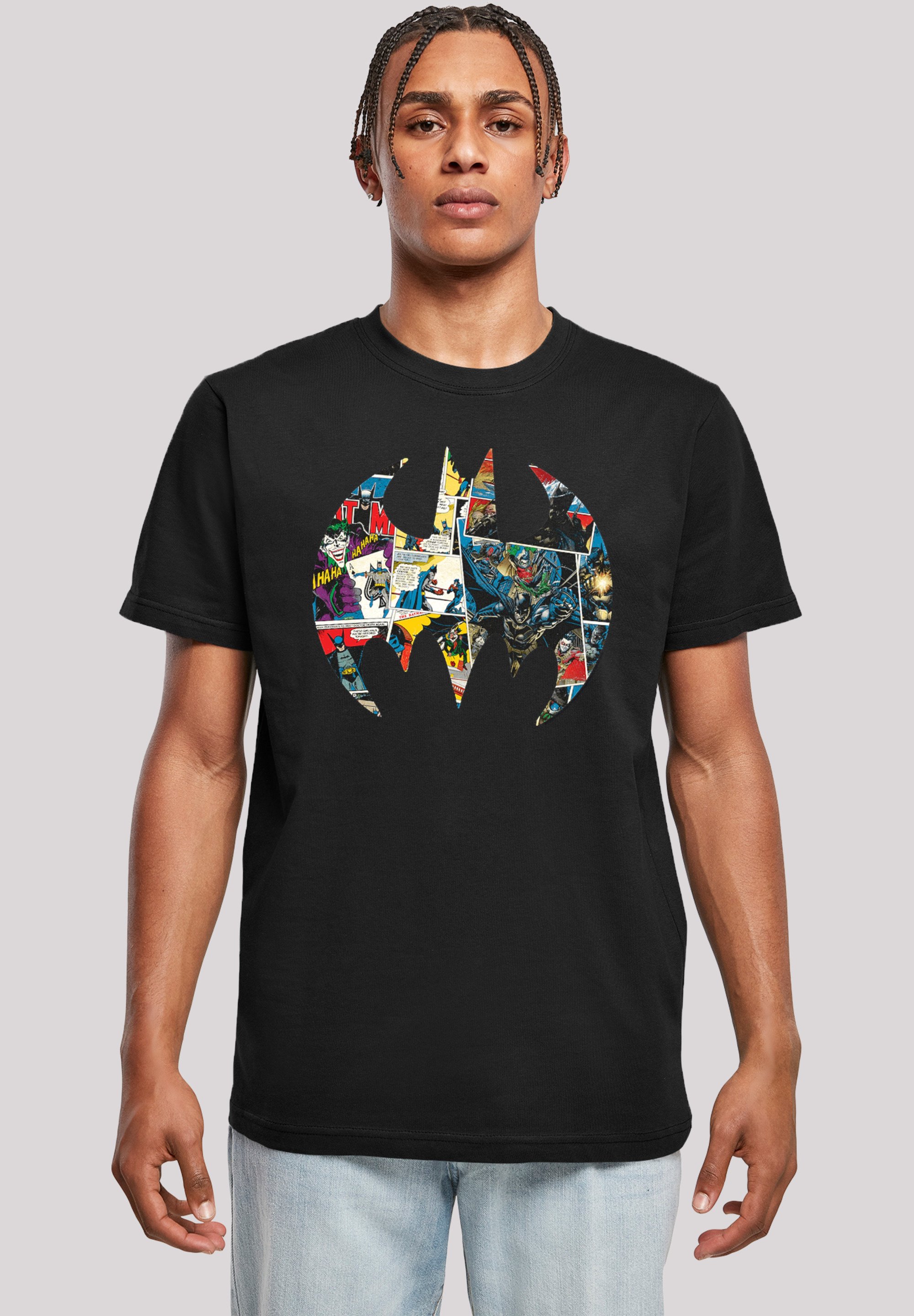 Tee-shirt American Apparel Batman Noir - Taille L - Occasion En Très Bon état