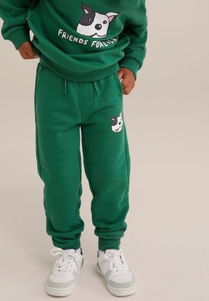 WE Fashion, Pantalon de survêtement - green