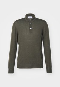 UOMO - Top s dlouhým rukávem - dark brown
