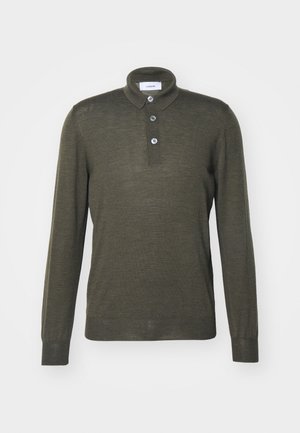 LARDINI UOMO - Top s dlouhým rukávem - dark brown