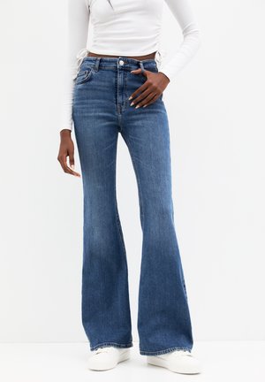Jean flare - blue denim