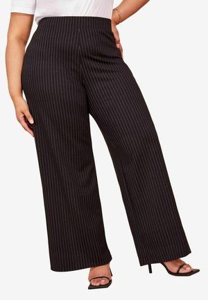 Curves Like These REGULAR FIT - PINSTRIPE PONTE TAILORED - Kalhoty - grey