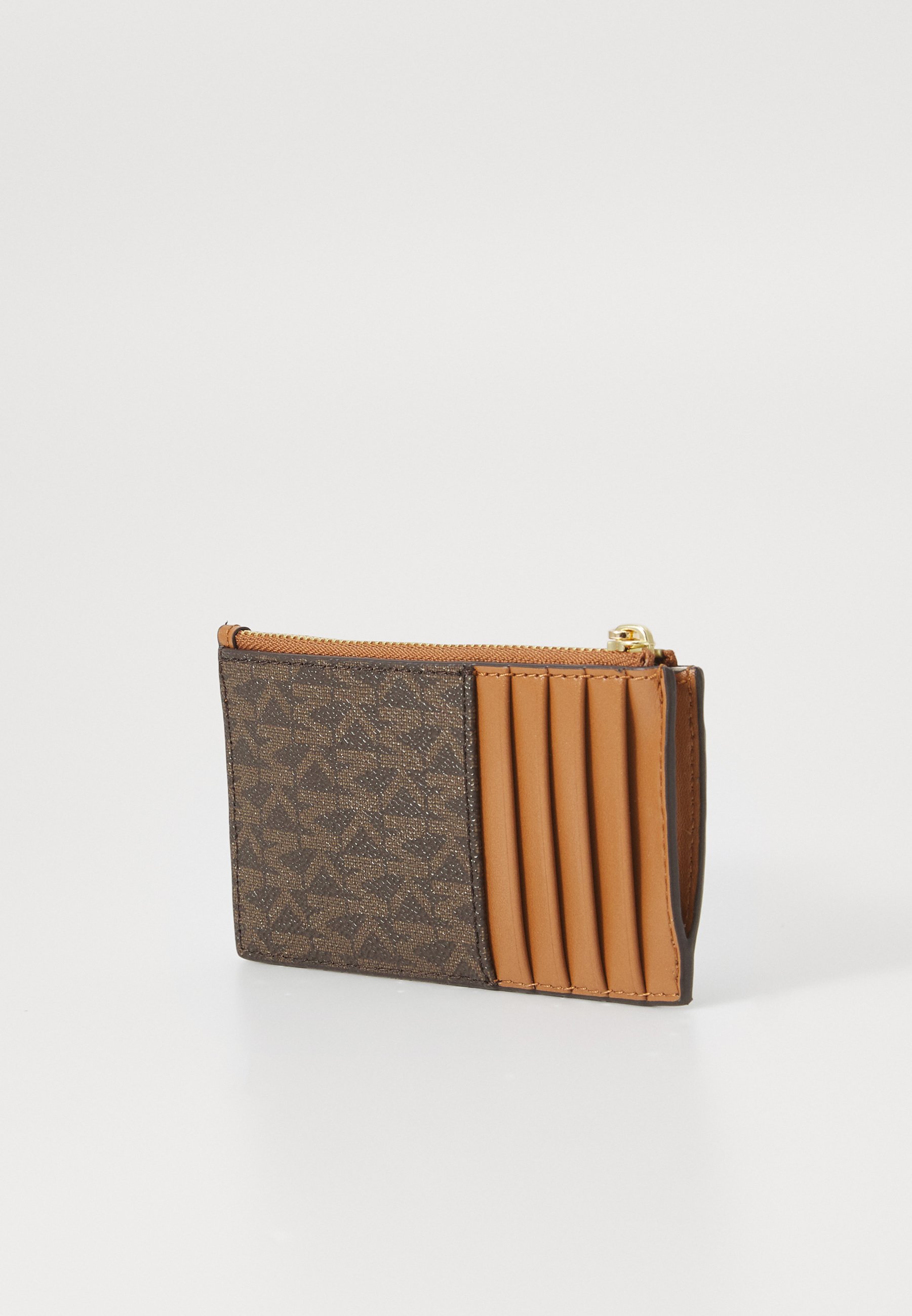 MICHAEL Michael Kors JET SET ZIP KEY CARD CASE - Wallet - brown