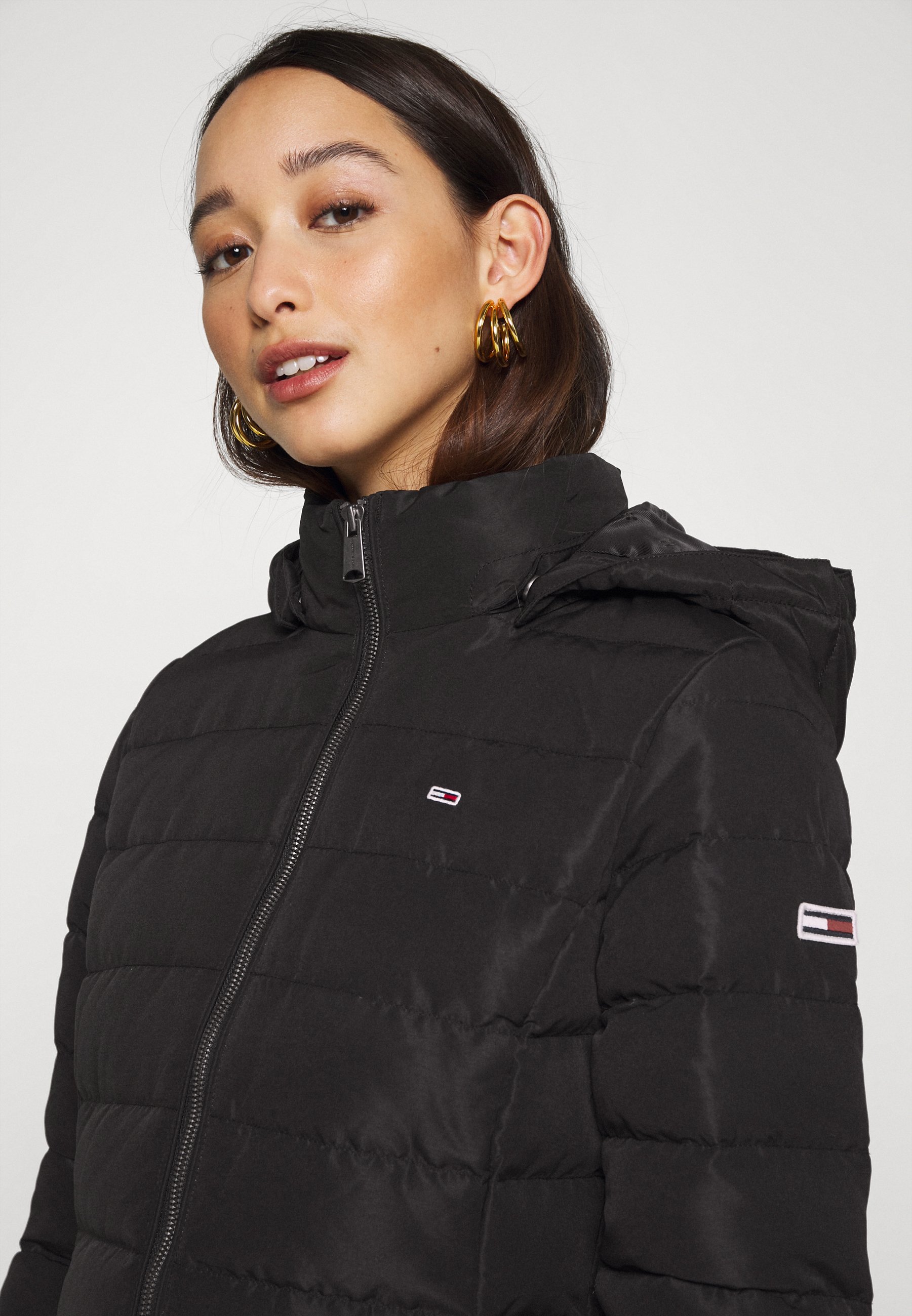 quilted down coat tommy