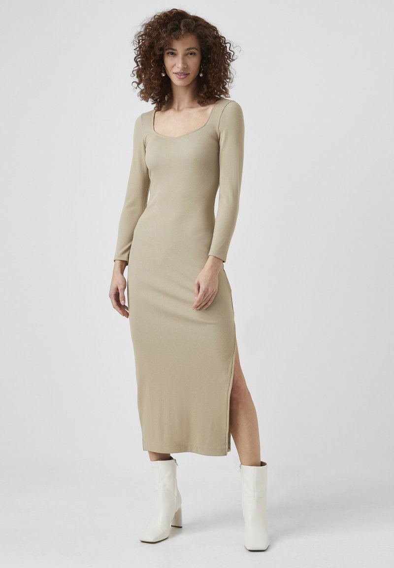Damen Freizeitkleider | French Connection SHERYL Etuikleid soft truffle/beige - AX46909 Damen Freizeitkleider | French Connection SHERYL Etuikleid soft truffle/beige - AX46909
