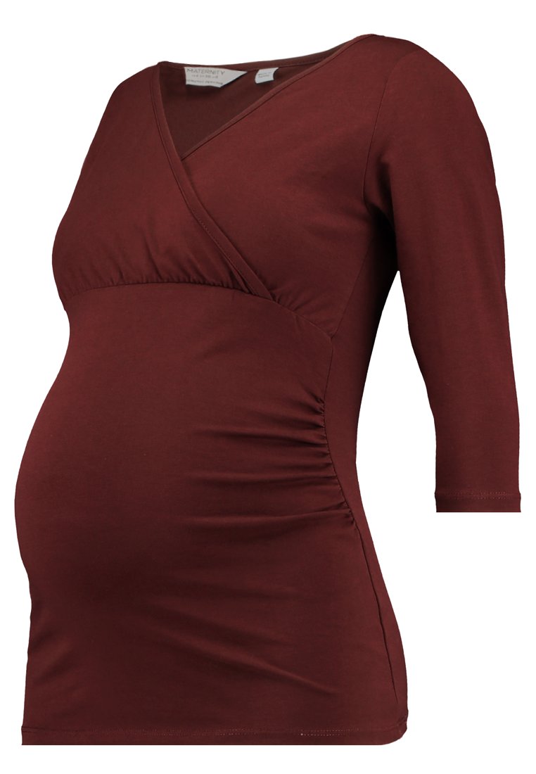 Dorothy Perkins Maternity Longsleeve (rood)paars Dorothy Perkins Maternity Longsleeve (rood)paars
