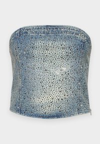 Gestuz CORSAGE - Topper - mid blue washed