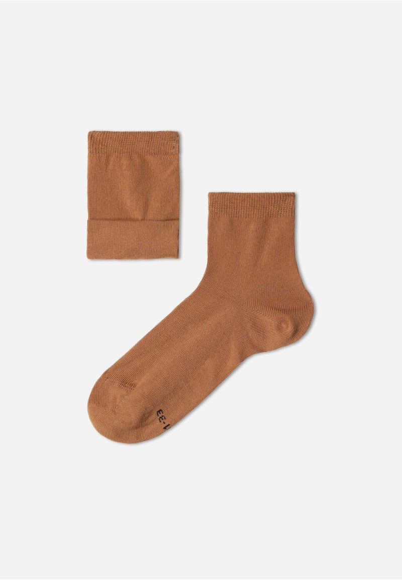 Calzedonia SHORT FRESH BREATHABLE - Strømper - cammello