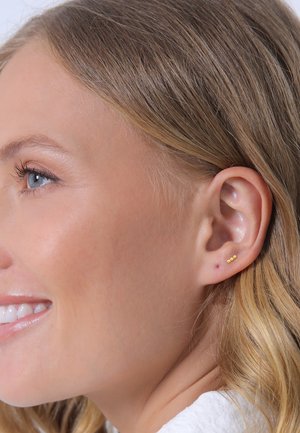 DOTS DESIGN STUD - Earrings - gold-coloured