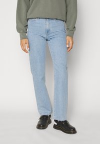 Carhartt WIP Vaqueros rectos - bleached denim