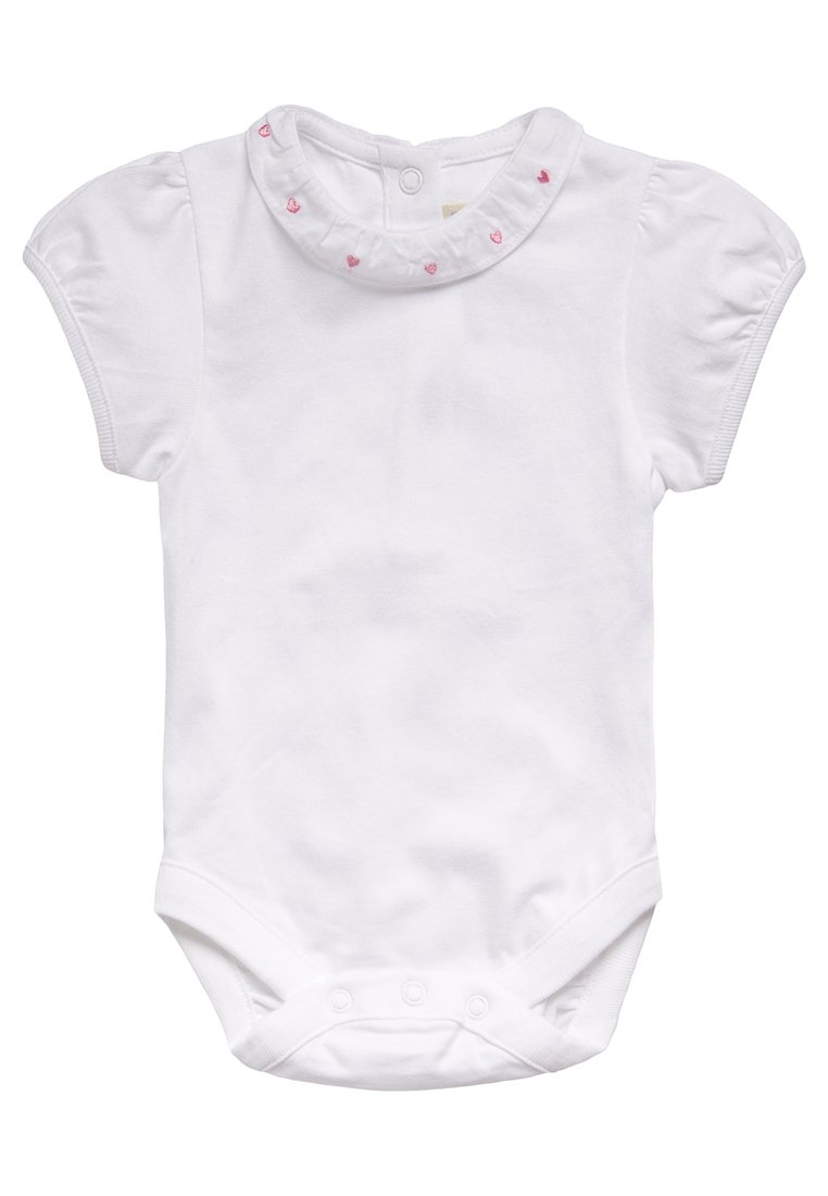 JoJo Maman Bébé FRILL - Bodijs - white