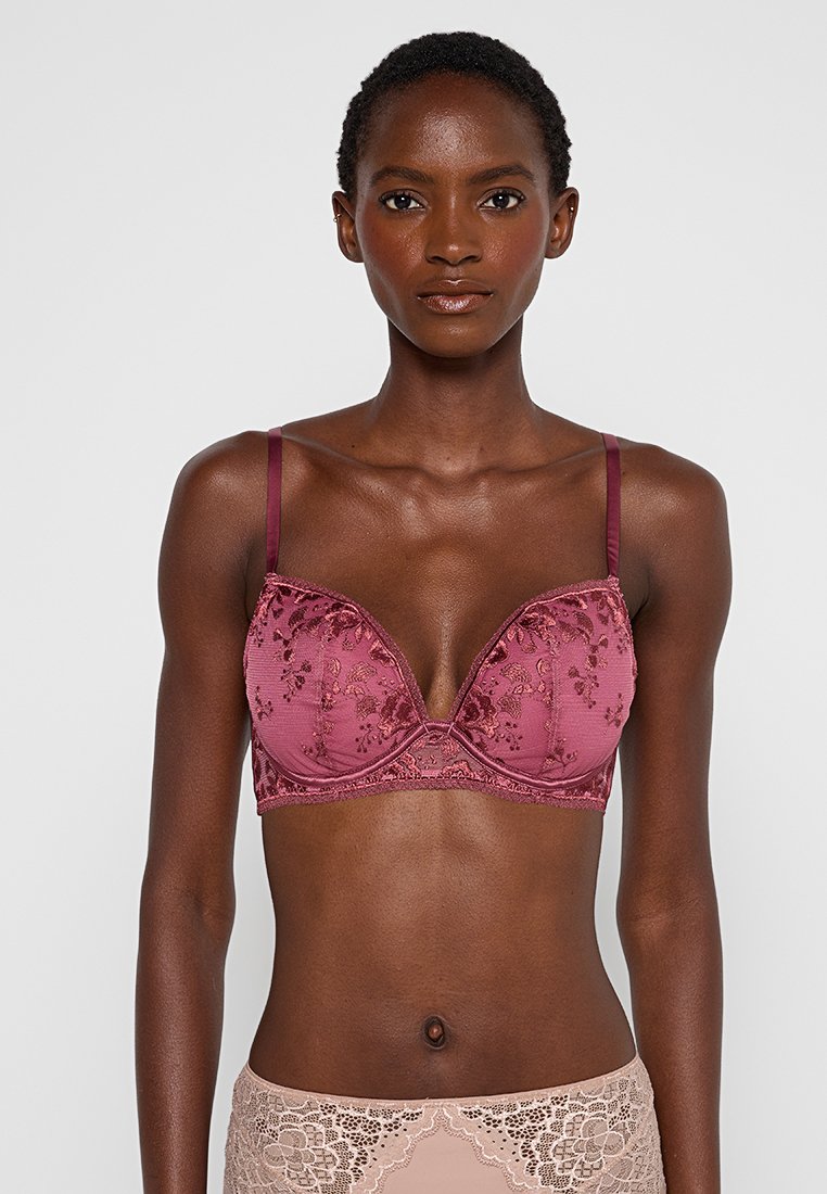 Simone Pérèle Push-up BH donkerroze Simone Pérèle Push-up BH donkerroze