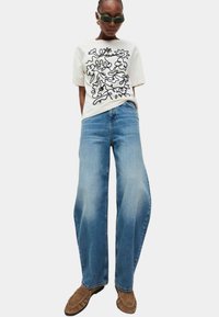 Marks & Spencer T-shirt med print - white mix