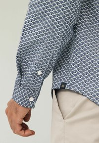 Next STRETCH OXFORD - Marškiniai - navy blue