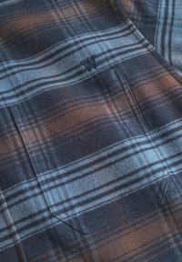 DOUBLE A BY W.W. COOPER - Shirt - bluefin check